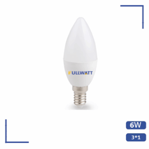 لمبة بلحة 6 وات ثلاثة لون