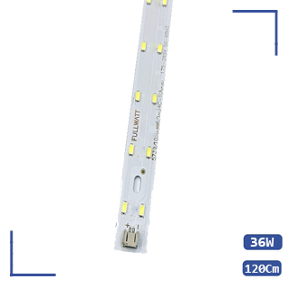 شريحة 120 سم 36 وات دبل ابيض بالدرايفر