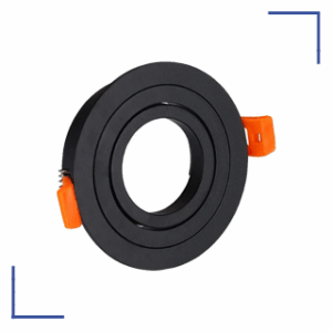 وش اسبوت متحرك مفرد مدور اسود